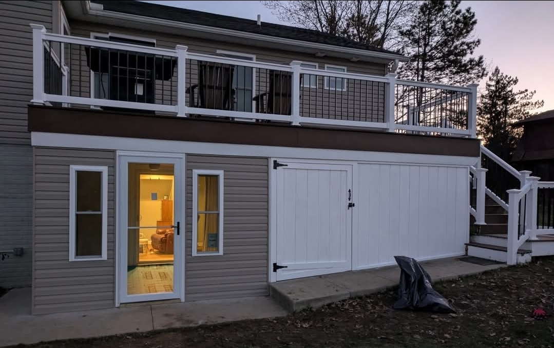 Room Addition and deck After